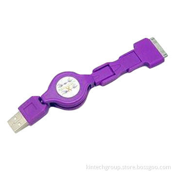 3-in-1 USB Cables for iPhone and Smartphones